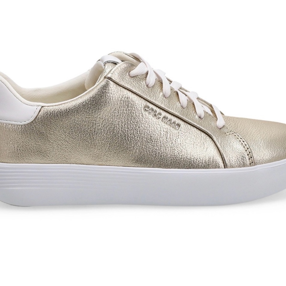 Cole Haan Metallic Gold Women's Sneakers